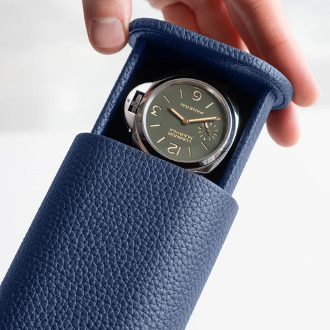 The Oscar 1 Tall Watch Roll - Sapphire